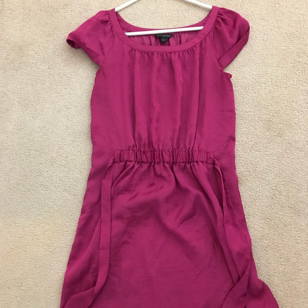Silk banana republic dress